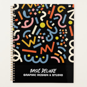 Aesthetic Spiral Notebook  Planner
