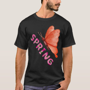  Aesthetic Spring Butterfly Minimalist Graphic T-Shirt