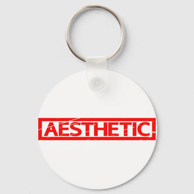 Aesthetic Stamp Key Ring (Front)