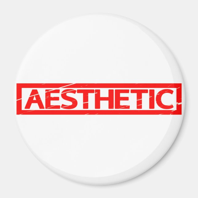 Aesthetic Stamp Magnet (Front)