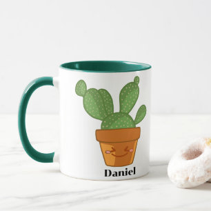 Aesthetic Succulent Cactus Flower plant Mug