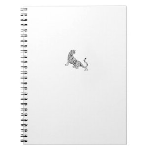 Aesthetic Tiger NOTEBOOK   Minimalist  