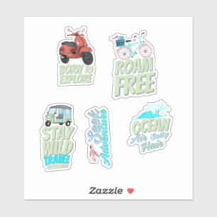 Aesthetic Travel Sticker 