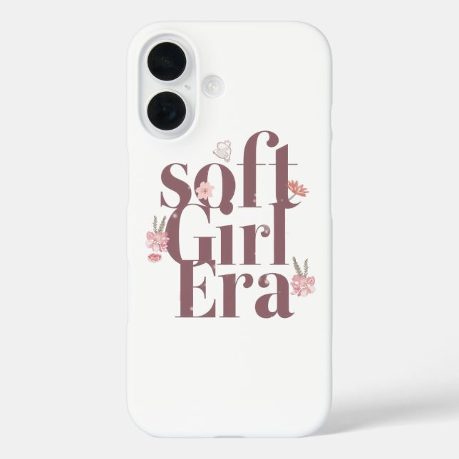 Aesthetic Trendy "Soft Girl Era" Case-Mate iPhone Case (Back)