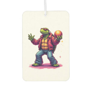 Aesthetic Turtle Disco T-Shirt Car Air Freshener