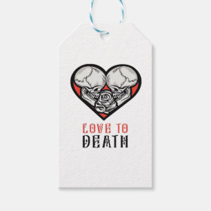 Aesthetic Valentines Till Death Do Us Part Gift Tags