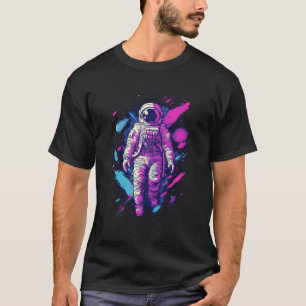 Aesthetic Vaporwave Astronaut Graphic Spaceman Gra T-Shirt
