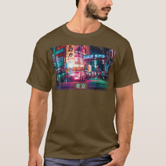 Aesthetic Vaporwave Japan 80s 90s Meme Tokyo T-Shirt