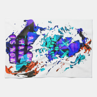 Aesthetic Vaporwave Japanese Futurism Anime Tea Towel
