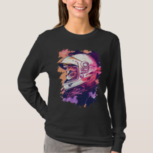 Aesthetic Vaporwave Space Cat 80s 90s Astronaut 6 T-Shirt