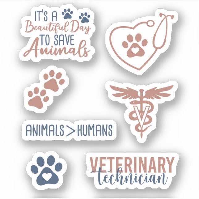 Aesthetic Veterinary Vet Technician Pack (Front)