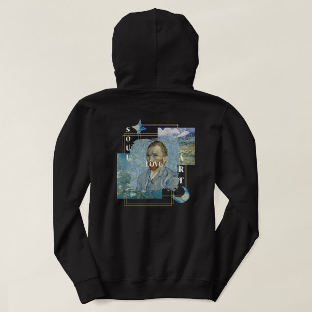 Aesthetic Vincent Van Gogh  Hoodie (Design Back)