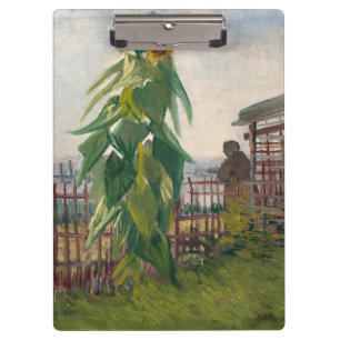 Aesthetic Vintage Art Van Gogh Sunflower Garden Clipboard