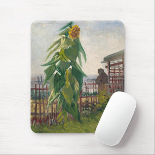 Aesthetic Vintage Art Van Gogh Sunflower Garden Mouse Mat