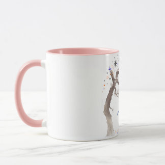 Aesthetic Watercolor Fairy My Realm Pink Combo Mug