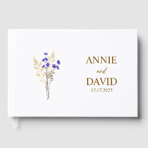 Aesthetic Wedding Guest Book, Signing Book, custom Book