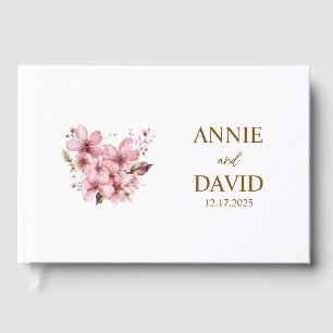 Aesthetic Wedding Guest Book, Signing Book, custom Book