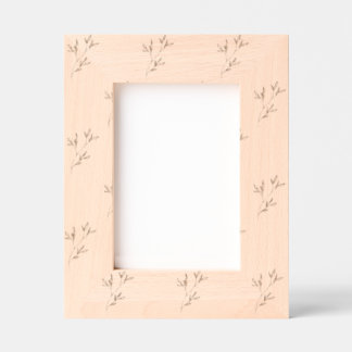 Aesthetic Wooden Photo Frame for Modern Home Decor