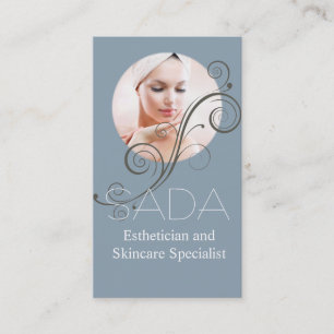 Aesthetician and Skincare Specialist, Salon & Spa Business Card