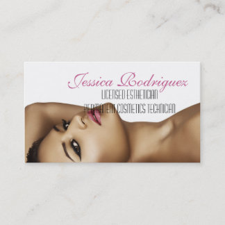Aesthetician Beauty Skin Care Business card