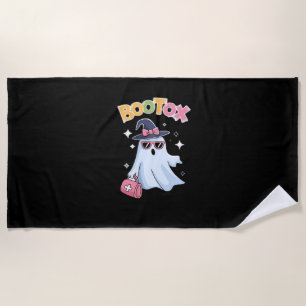 Aesthetician Botox Halloween Aesthetic Nurse Plast Beach Towel