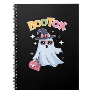 Aesthetician Botox Halloween Aesthetic Nurse Plast Notebook