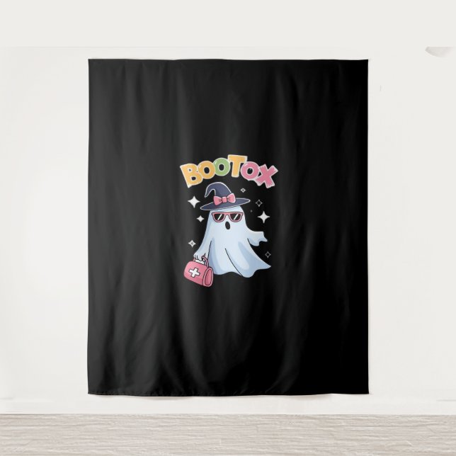 Aesthetician Botox Halloween Aesthetic Nurse Plast Tapestry (Front)