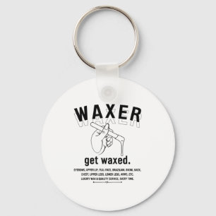 Aesthetician Brazilian Waxing - Wax Boss Tee Women Key Ring