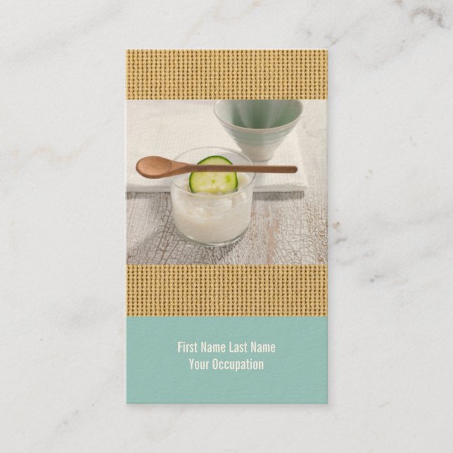 Aesthetician Business Card (Front)