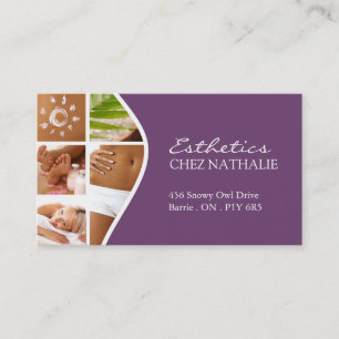 Aesthetician ~ Business Card