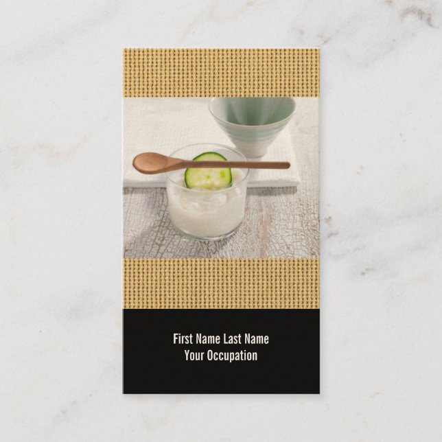 Aesthetician Business Card (Front)