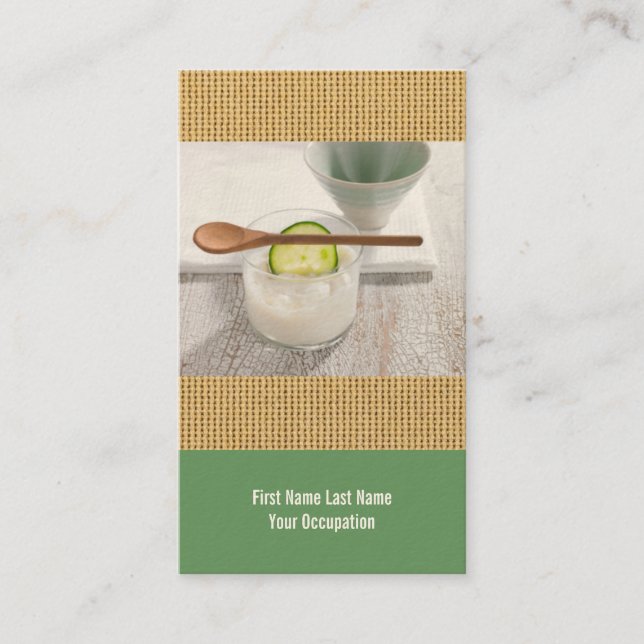 Aesthetician Business Card (Front)