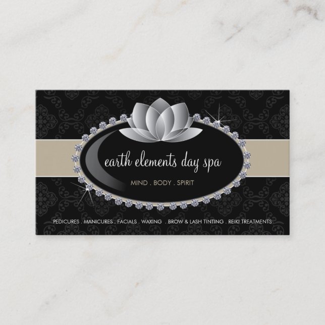 Aesthetician Business Cards (Front)