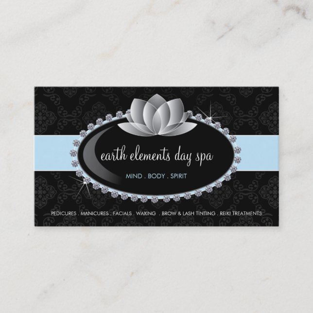 Aesthetician Business Cards (Front)