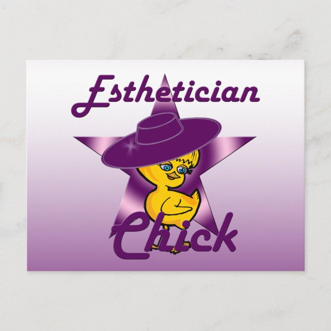 Aesthetician Chick #9 Postcard (Front)