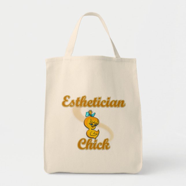Aesthetician Chick  Tote Bag (Front)