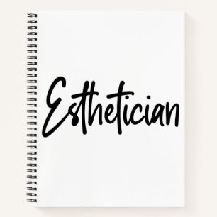 Aesthetician Cosmetologist Beautician makeup artis Notebook