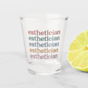 Aesthetician Cosmetologist Beautician makeup artis Shot Glass