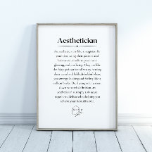 Aesthetician Definition