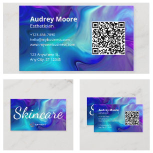 Aesthetician Opal Business Card