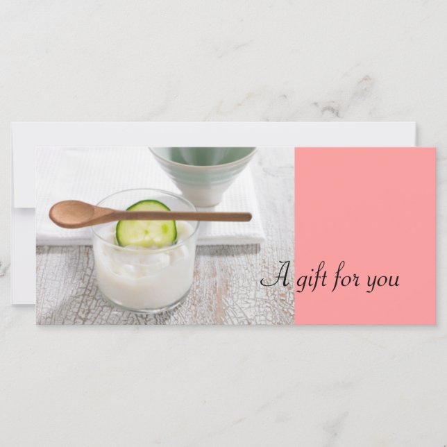 Aesthetician or Day Spa Gift Certificates (Front)
