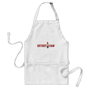 Aesthetician Red Lipstick Makeup Artist Standard Apron