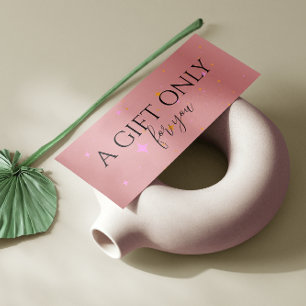 Aesthetician Rose Gold Certificate Gift Card