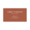 Aesthetician SpaTerracotta Script Bold Modern