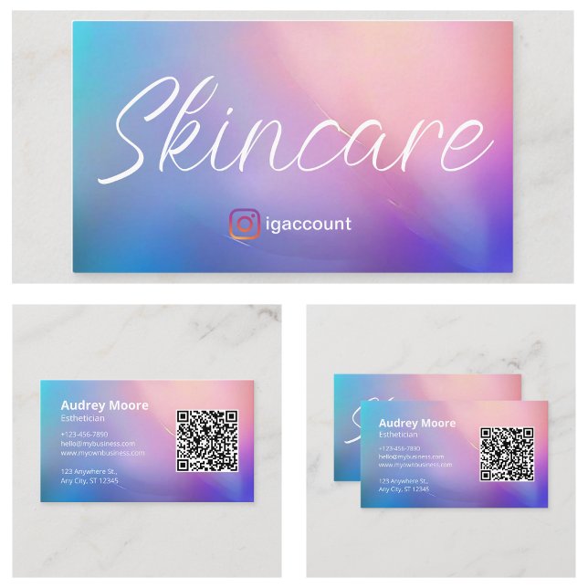 Aesthetician Templates Business Card (Esthetician Templates Business Card
)