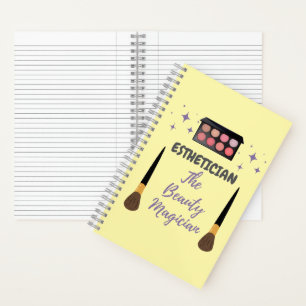 Aesthetician The Best Beauty Magician Notebook