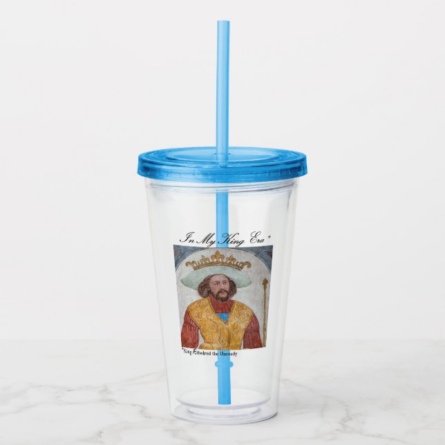 Æthelred the Unready Acrylic Tumbler (Front)