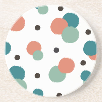 Aethetic Colourful Dots Coaster