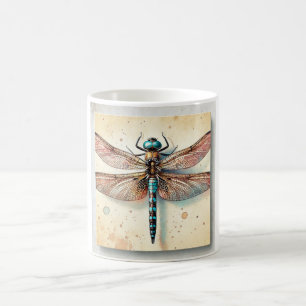 Aethriamanta Dragonfly 100724IREF110 - Watercolor Coffee Mug
