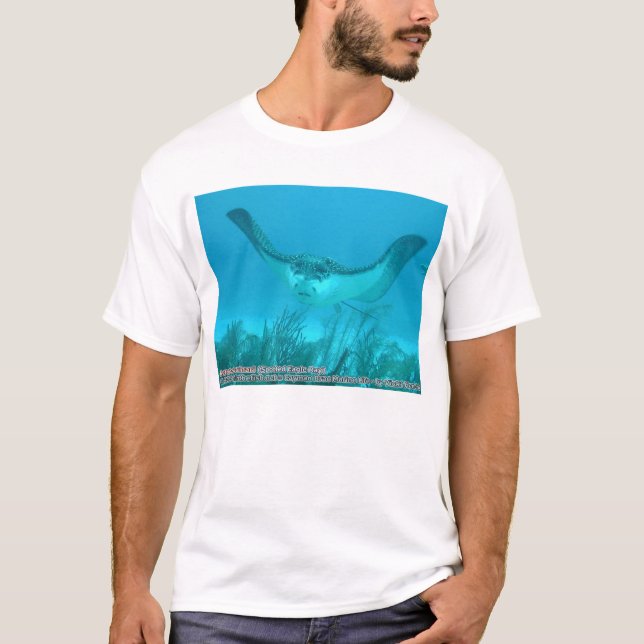 Aetobatus narinari (Spotted Eagle Ray) T-Shirt (Front)